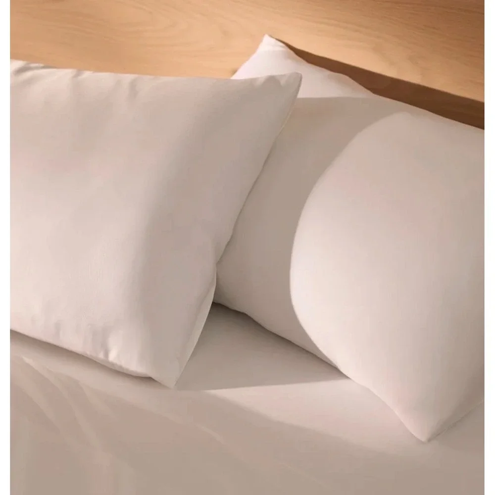 Cozy Earth Unisex King Pillowcases White Bamboo Viscose Luxury NWT